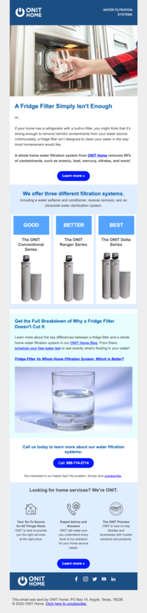 5 fridge filter